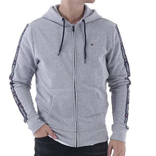 Tommy Hilfiger Bluza męska Hood ie Ls Hwk UM0UM00708 -004 (Wielkość M) Tommy Hilfiger M okazja Mall