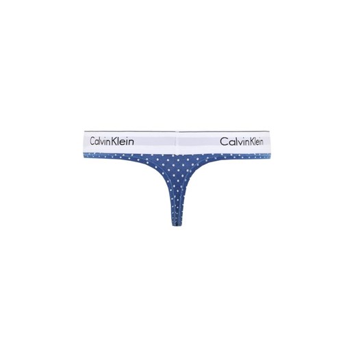 CALVIN KLEIN UNDERWEAR STRINGI THONG Niebieski L Calvin Klein Underwear L okazja Mont Brand