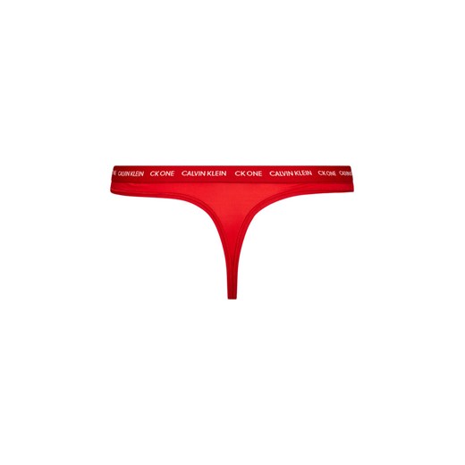 CALVIN KLEIN UNDERWEAR STRINGI THONG Czerwony S Calvin Klein Underwear M okazja Mont Brand