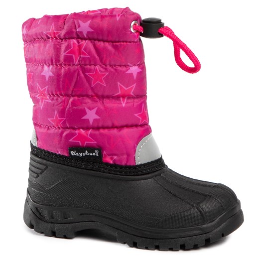 Playshoes buty zimowe dziecięce różowe 