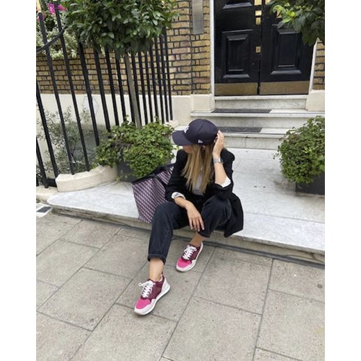 Buty sportowe damskie Hoff sneakersy młodzieżowe gładkie z tworzywa sztucznego 