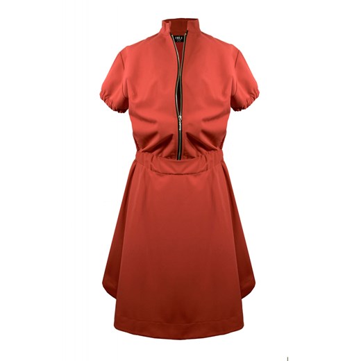 Sukienka True Color By Ann Bogel mini czerwona z wiskozy 