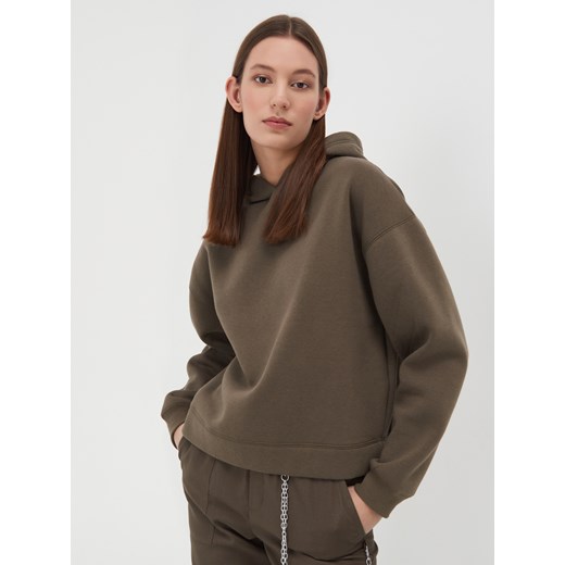 Sinsay - Krótka bluza - Khaki Sinsay S Sinsay