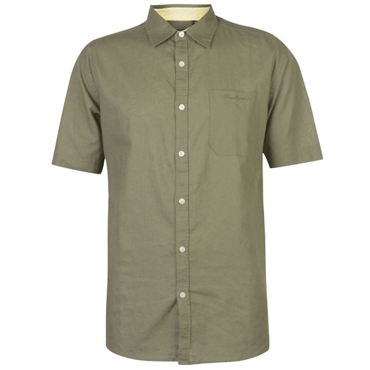 Pierre Cardin Short Sleeve Linen Shirt Mens Pierre Cardin XL Factcool