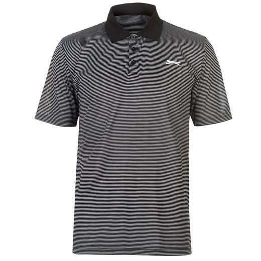 Slazenger Micro Stripe Golf Polo Shirt Mens Slazenger 3XL Factcool