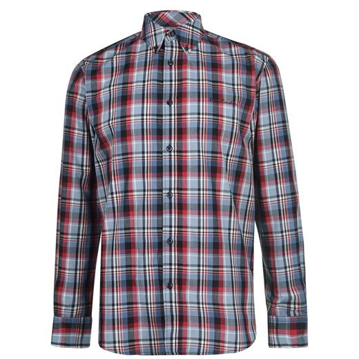 Pierre Cardin Long Sleeve Check Shirt Mens Pierre Cardin XXL Factcool