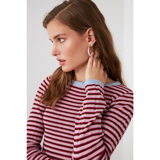 Trendyol MultiColored Striped KnitWear Sweater Trendyol M Factcool