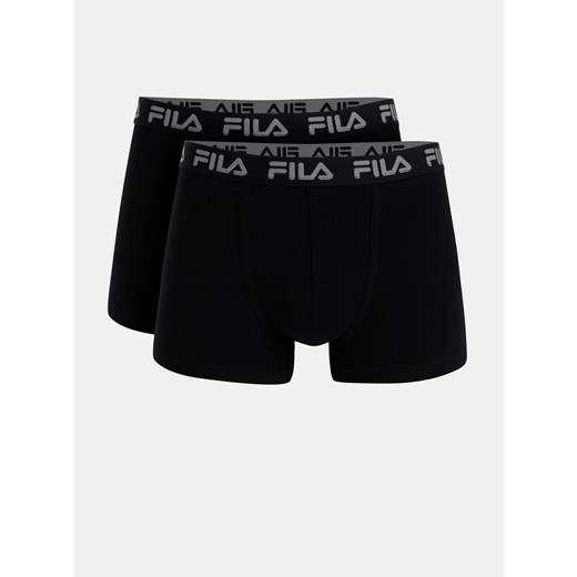 Set of two black boxers FILA Fila S Factcool