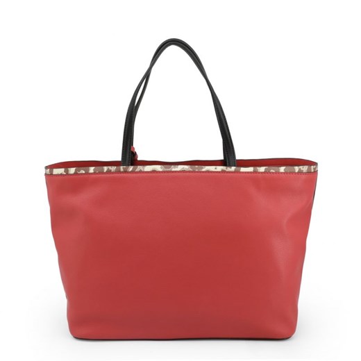 Shopper bag czerwona Trussardi elegancka 