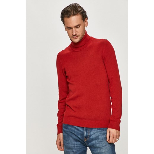 Czerwony sweter męski S.Oliver 