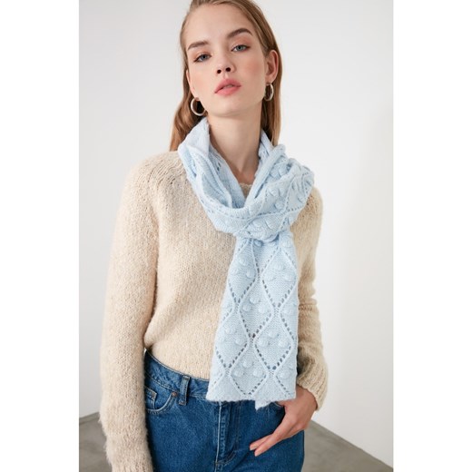 Trendyol Blue Knitted Knitwear Weft Trendyol One size Factcool