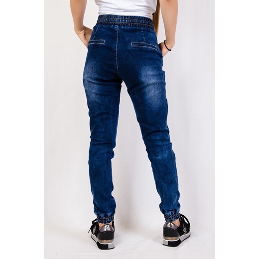 Spodnie jeansowe ze ściągaczami Olika XS okazyjna cena olika.com.pl