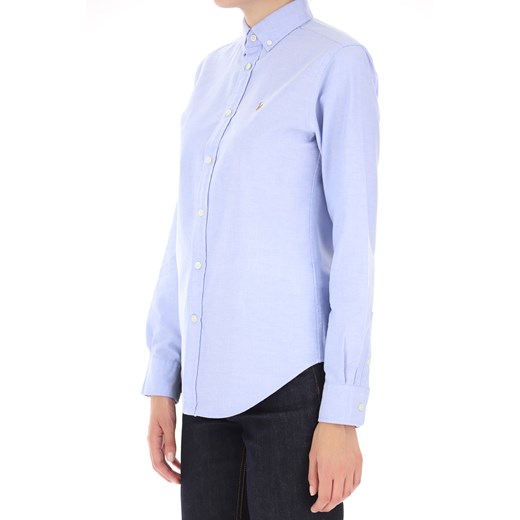 Ralph Lauren Koszula dla Kobiet Na Wyprzedaży, jasny niebieski, Bawełna, 2019 Ralph Lauren  promocja RAFFAELLO NETWORK