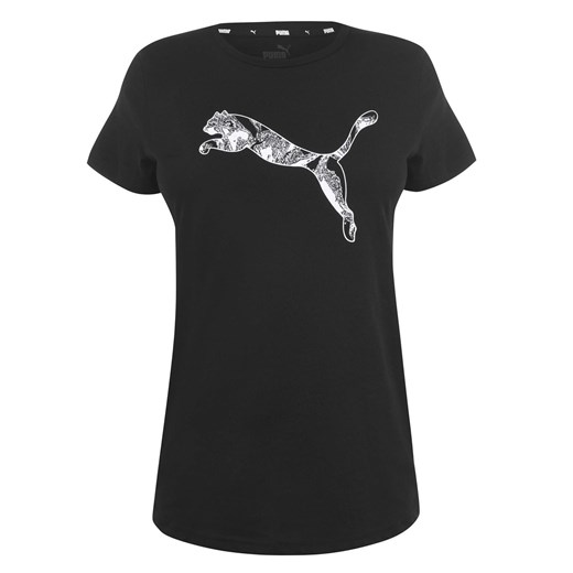 Puma Big Cat QT T Shirt Ladies Puma XS Factcool