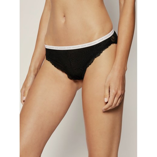 Calvin Klein Underwear Figi brazylijskie 000QF5989E Czarny Calvin Klein Underwear S okazja MODIVO