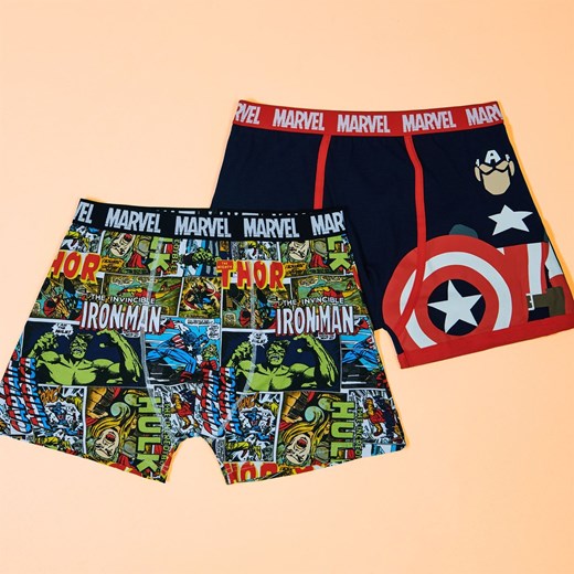 Character 2 Pack Boxers Mens Character S Factcool