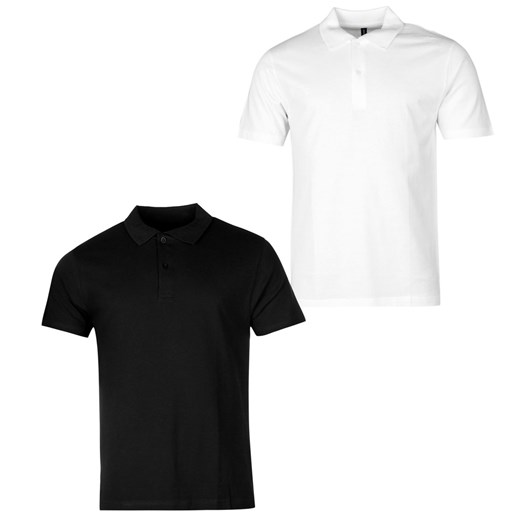 Donnay Two Pack Polo Shirts Mens Donnay XS Factcool