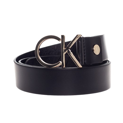 CALVIN KLEIN PASEK DAMSKI 3,5 CM ADJ LOGO BELT BLACK K60K602141 910 Calvin Klein 90 wyprzedaż messimo