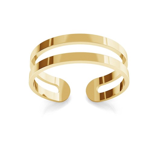 Srebrny pierścionek na kciuk 925 : Kolor pokrycia srebra - Pokrycie Żółtym 18K Złotem Giorre GIORRE