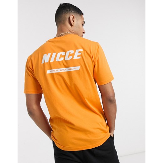 T-shirt męski NICCE z bawełny z krótkim rękawem 