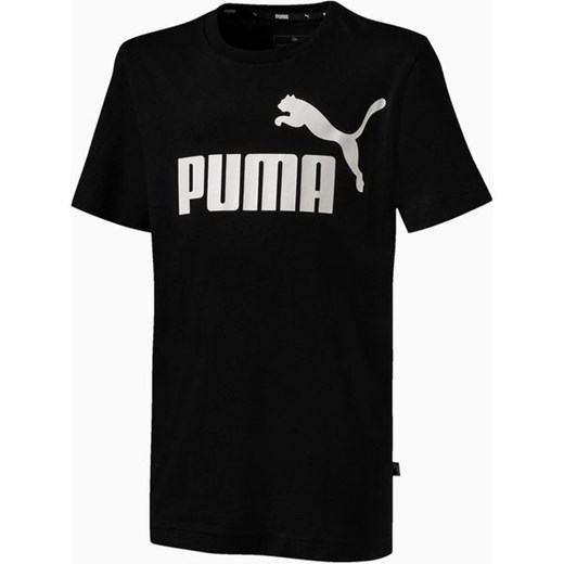 Koszulka chłopięca Essential Puma (czerń/biel) Puma 152cm okazyjna cena SPORT-SHOP.pl