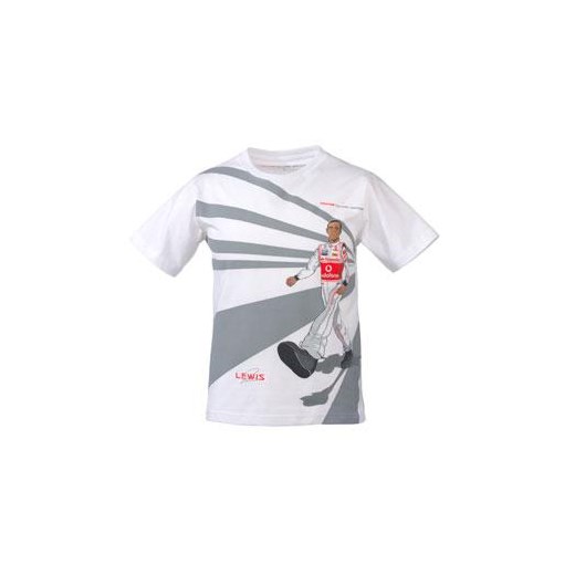 Koszulka dziecięca McLaren Animation Lewis Hamilton 
