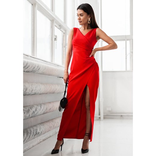 Sukienka Nabira - czerwona Latika M Butik Latika