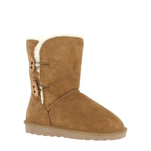 Śniegowce damskie Gooce jesienne płaskie 