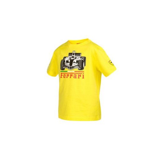 Koszulka dziecięca Ferrari Car Yellow