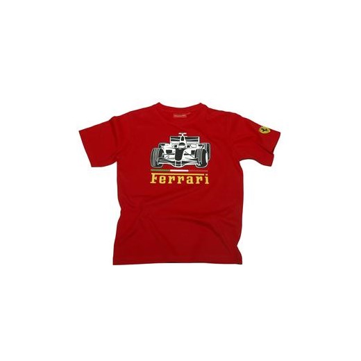 Koszulka dziecięca Ferrari Car Red