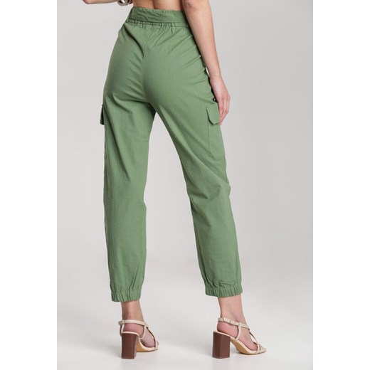 Zielone Spodnie Maipise Renee XL okazyjna cena Renee odzież