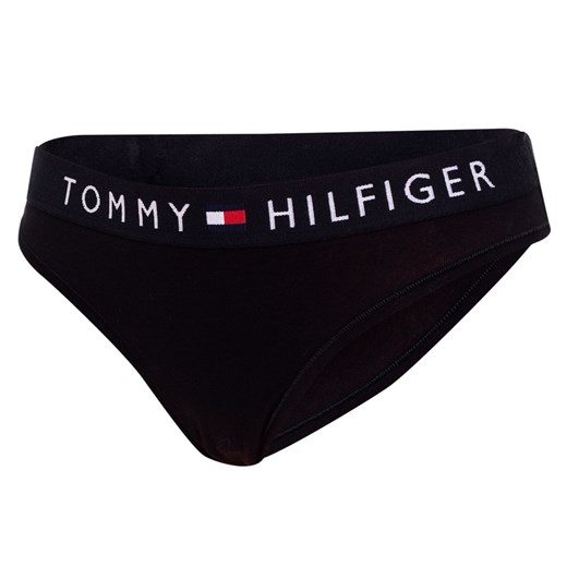 TOMMY HILFIGER MAJTKI DAMSKIE BIKINI BLACK UW0UW01566 990 Tommy Hilfiger XS promocyjna cena messimo