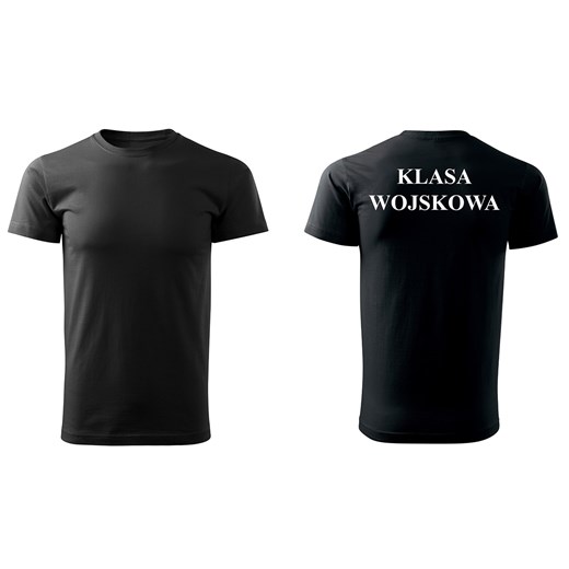 Koszulka T-Shirt MaxPro-Tech "Klasa wojskowa" Black Maxpro-tech XXL Militaria.pl
