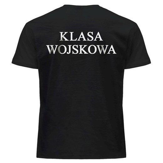 Koszulka T-Shirt MaxPro-Tech "Klasa wojskowa" Black Maxpro-tech M Militaria.pl