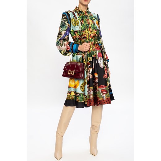 Sukienka wielokolorowa Dolce & Gabbana mini 