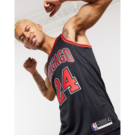 Nike – Basketball Jordan Chicago Bulls NBA – Podkoszulek koszykarski-Czarny Nike Basketball L Asos Poland