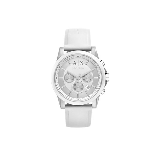 Biały zegarek Armani Exchange analogowy 