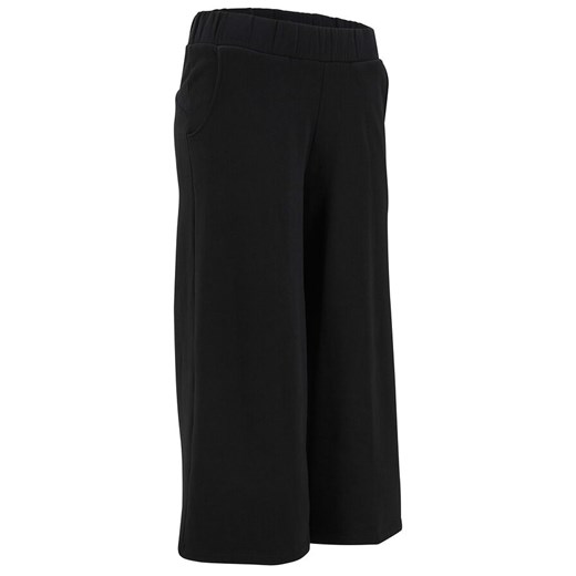 Spodnie dresowe culotte 7/8 z bawełny organicznej, Level 1 | bonprix 48/50 bonprix