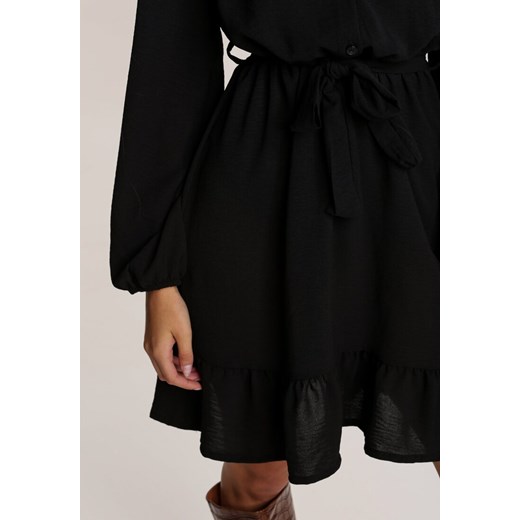 Czarna Sukienka Sarera Renee S/M promocyjna cena Renee odzież
