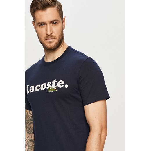 T-shirt męski granatowy Lacoste 