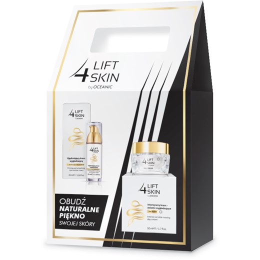 Zestaw kosmetyków Lift4Skin - intensywny krem-żelazko wygładzający na dzień 50 ml + ujędrniający krem pod oczy i na powieki 35 ml Lift4skin Oceanic_SA