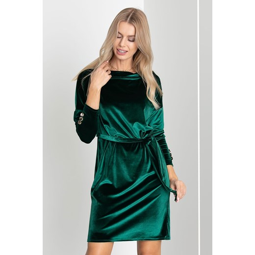 Sukienka ALIA z paskiem green Maravilla Boutique 36 Maravilla Boutique 