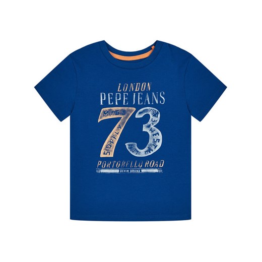 Pepe Jeans T-Shirt Andy PB502857 Niebieski Regular Fit Pepe Jeans 6 wyprzedaż MODIVO