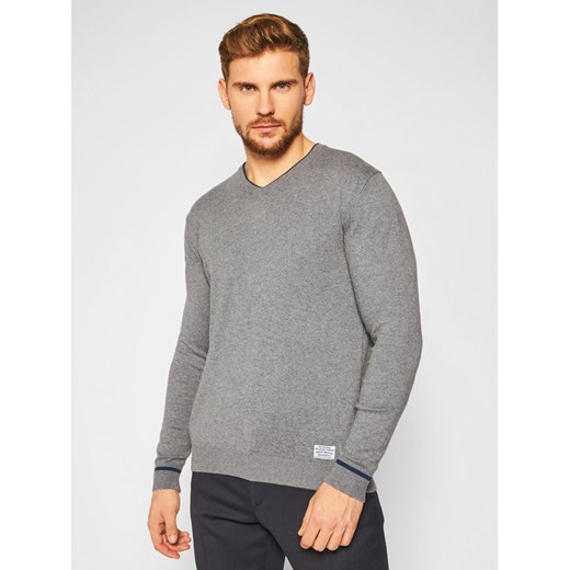 Pepe Jeans Sweter Pedro PM702064 Szary Regular Fit Pepe Jeans M MODIVO