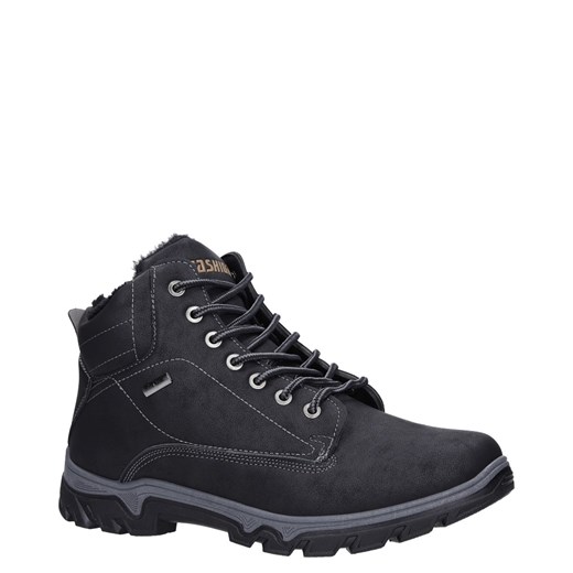Czarne buty trekkingowe sznurowane Casu A260-1 Casu 46 Casu.pl