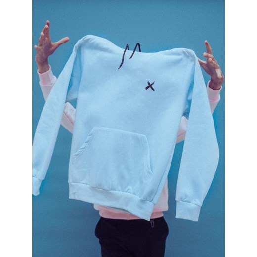 Bluza Z Kapturem Point X Small Logo Jasna Niebieska Point X 5XL UrbanCity.pl wyprzedaż