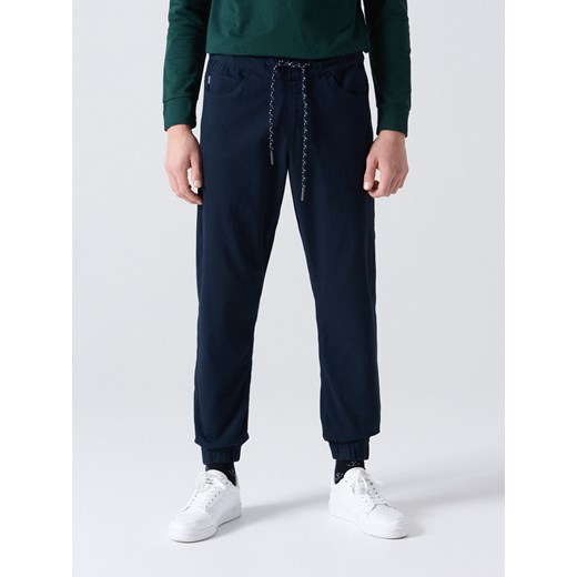 Cropp - Joggery basic - Granatowy Cropp 38 Cropp