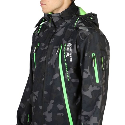 Geographical Norway - Torry_man_camo - Czarny Geographical Norway L Italian Collection Worldwide