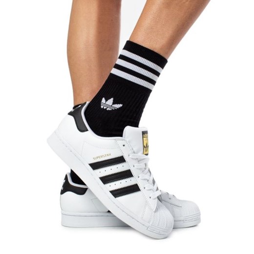 Adidas Kobieta Sneakers - WH7-Superstar_J_8 - Biały 36 Italian Collection Worldwide