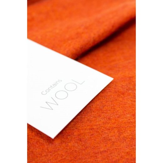 Vila Clothes Szalik Kobieta - WH7-North_Wool_Scarf_141 - Pomarańczowy UNICA Italian Collection Worldwide